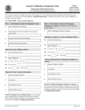 Form I-924A - Edit, Fill, Sign Online | Handypdf