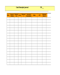 2021 cash receipts journal template fillable printable pdf forms