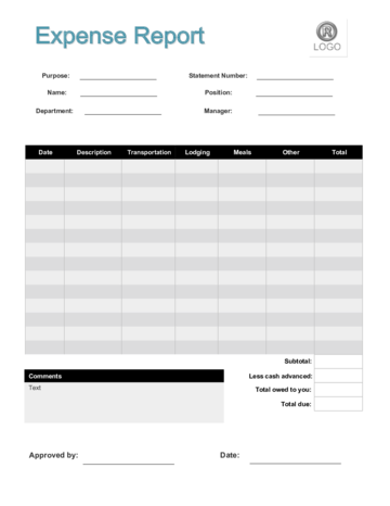 Free Expense Report Form Pdf - Edit, Fill, Sign Online | Handypdf