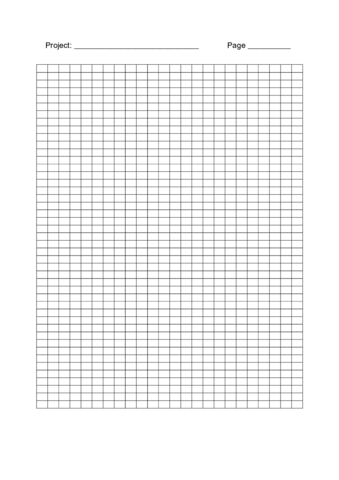 Printable Graph Sheets