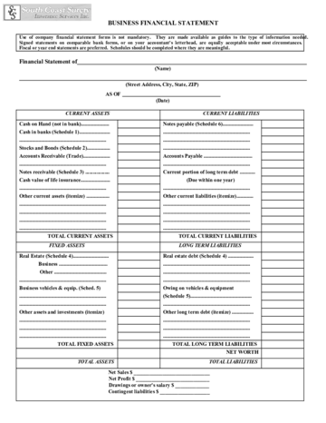 2024 Income Statement Form - Fillable, Printable PDF & Forms | Handypdf