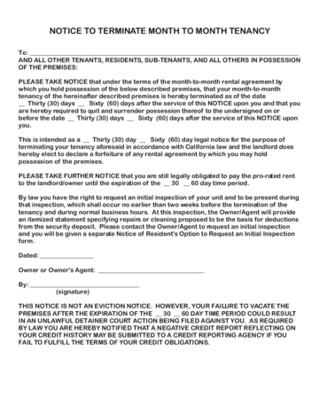 2024 Lease Termination Form - Fillable, Printable PDF & Forms | Handypdf