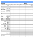 2021 Meal Planning Template - Fillable, Printable PDF & Forms | Handypdf