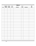 2024 Mileage Log - Fillable, Printable PDF & Forms | Handypdf