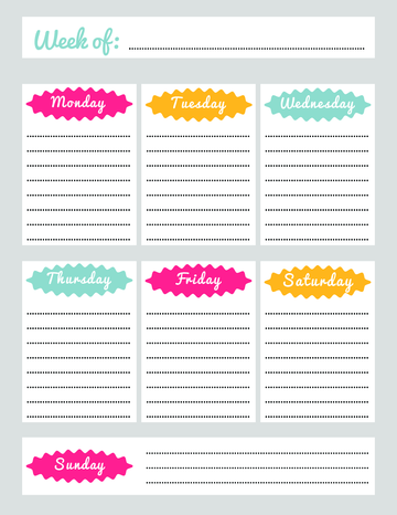 2024 Weekly Planner Template - Fillable, Printable Pdf & Forms 