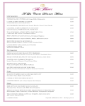 Menu Templates Free - Edit, Fill, Sign Online | Handypdf