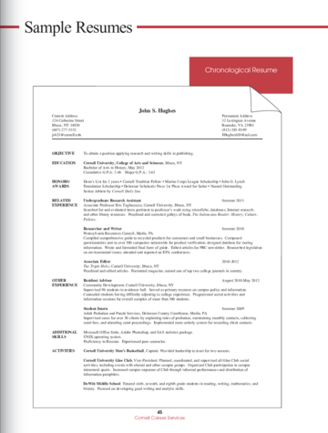 Example Of Objective For Resume - Edit, Fill, Sign Online | Handypdf