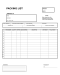 Shipping list Sample - Edit, Fill, Sign Online | Handypdf