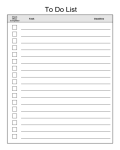 List Template Pintable - Edit, Fill, Sign Online | Handypdf