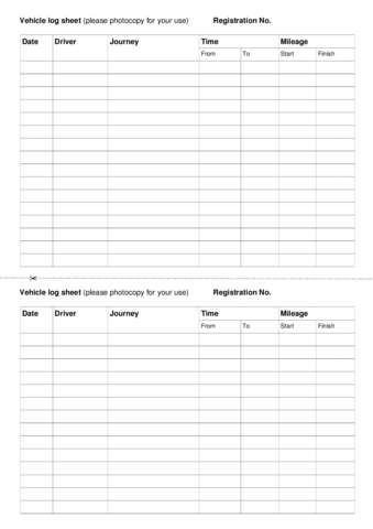 2024 Mileage Log - Fillable, Printable PDF & Forms | Handypdf