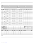 Baseball Scoresheet Example - Edit, Fill, Sign Online | Handypdf