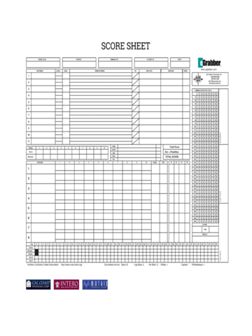 cricket score sheet 30 overs pdf
