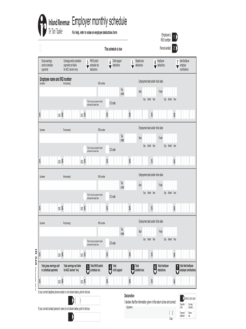 2025 Employee Schedule Template - Fillable, Printable PDF & Forms ...