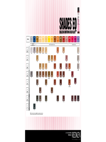 2024 Hair Color Chart Template - Fillable, Printable PDF & Forms | Handypdf