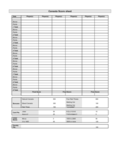 2024 Canasta Score Sheet - Fillable, Printable PDF & Forms | Handypdf