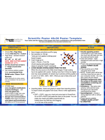 Scientific Poster Template Sample - Edit, Fill, Sign Online | Handypdf