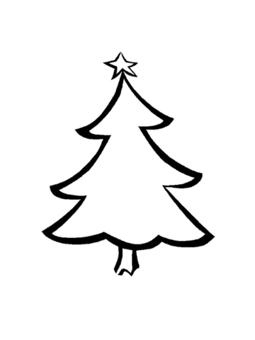 Simple Printable Christmas Tree - Edit, Fill, Sign Online | Handypdf