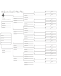 2024 Family Tree Template - Fillable, Printable PDF & Forms | Handypdf