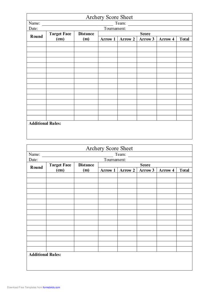 Archery Score Sheet Edit Fill Sign Online Handypdf,Miniature Roses In Containers