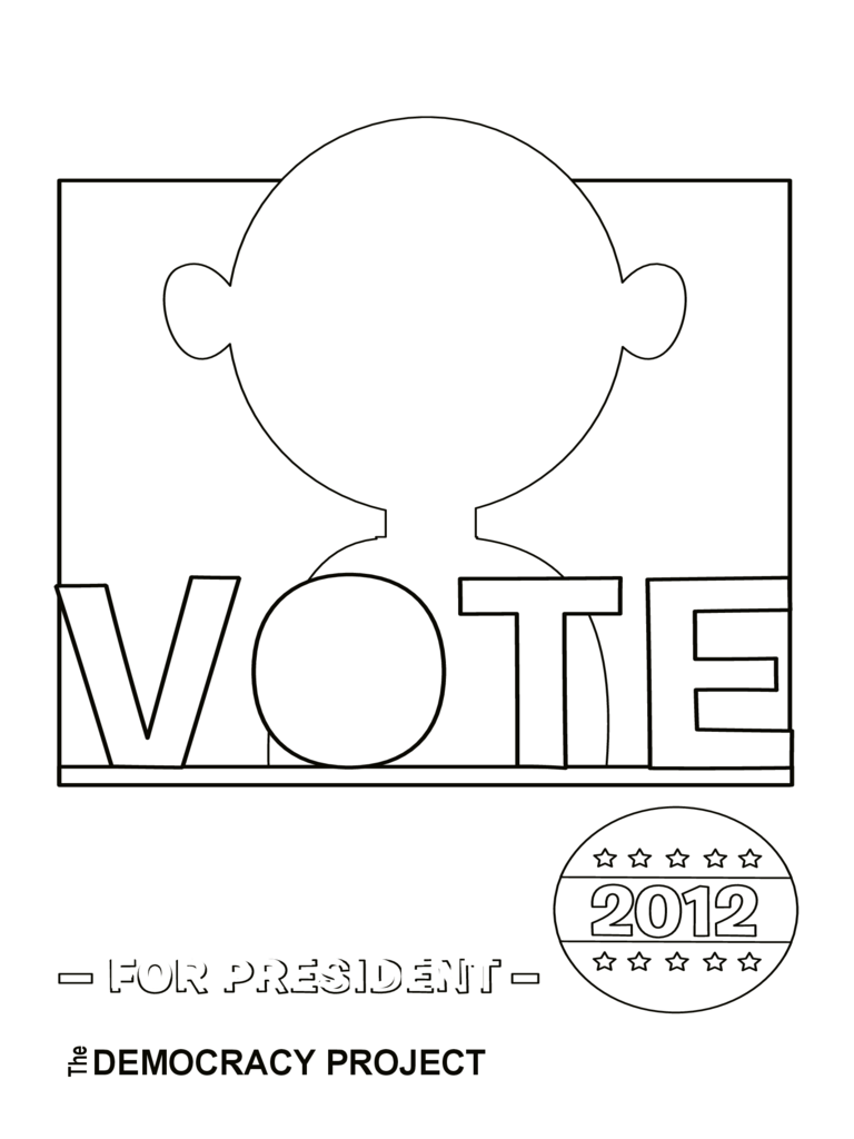 Campaign Poster Blank Template