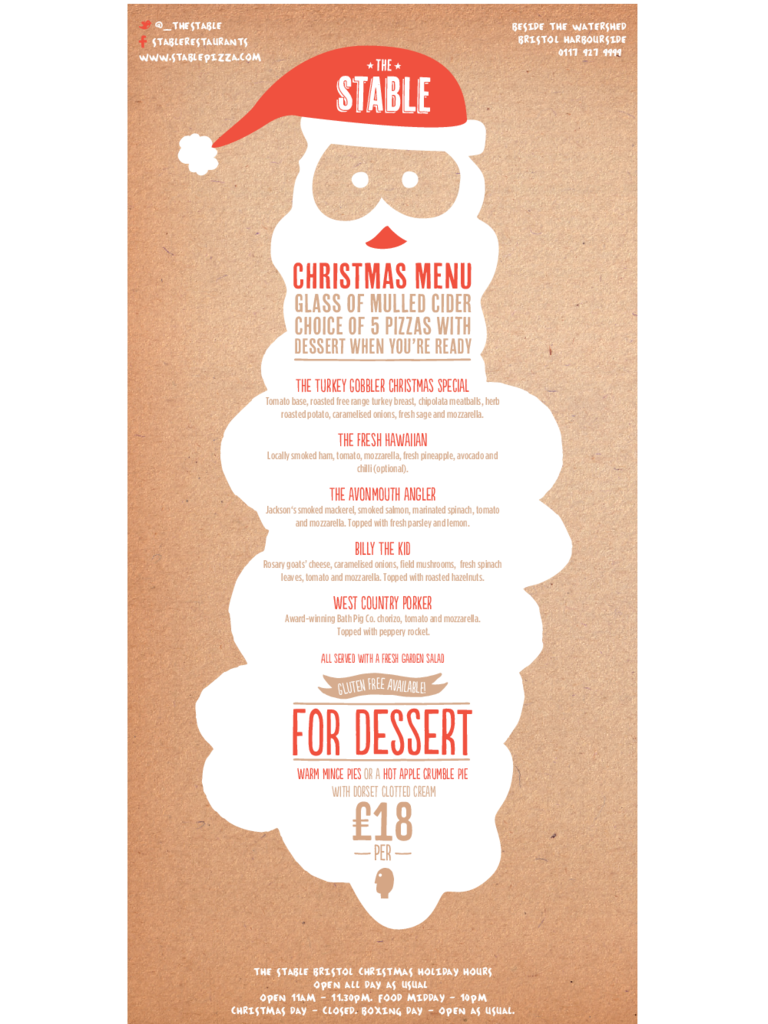 2024 Christmas Menu Template Fillable Printable PDF Forms Handypdf