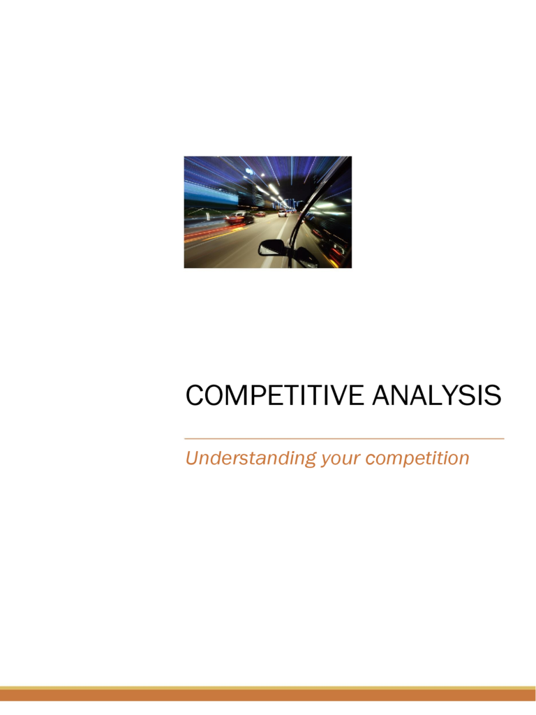 Competitive Analysis