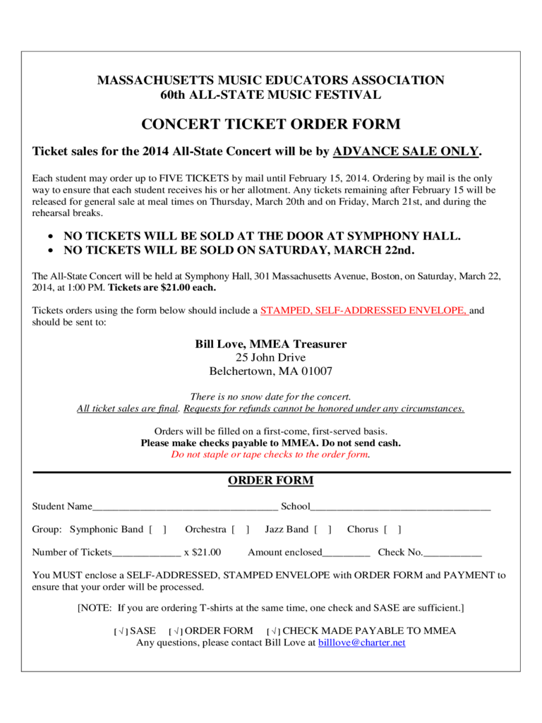 2024 Ticket Template Fillable, Printable PDF & Forms Handypdf