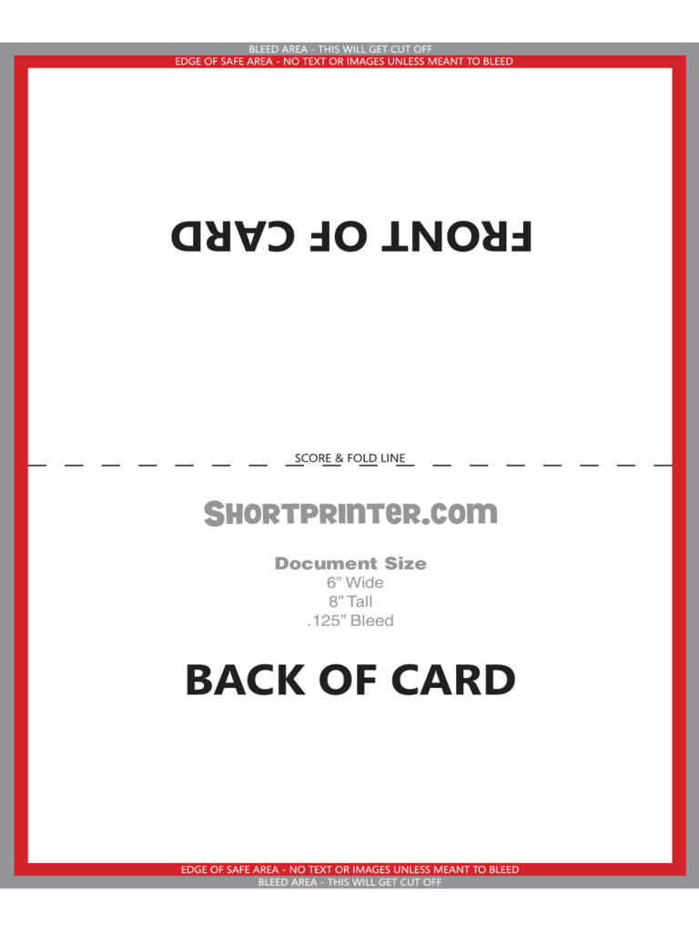 2023 Greeting Card Template Fillable Printable PDF Forms Handypdf