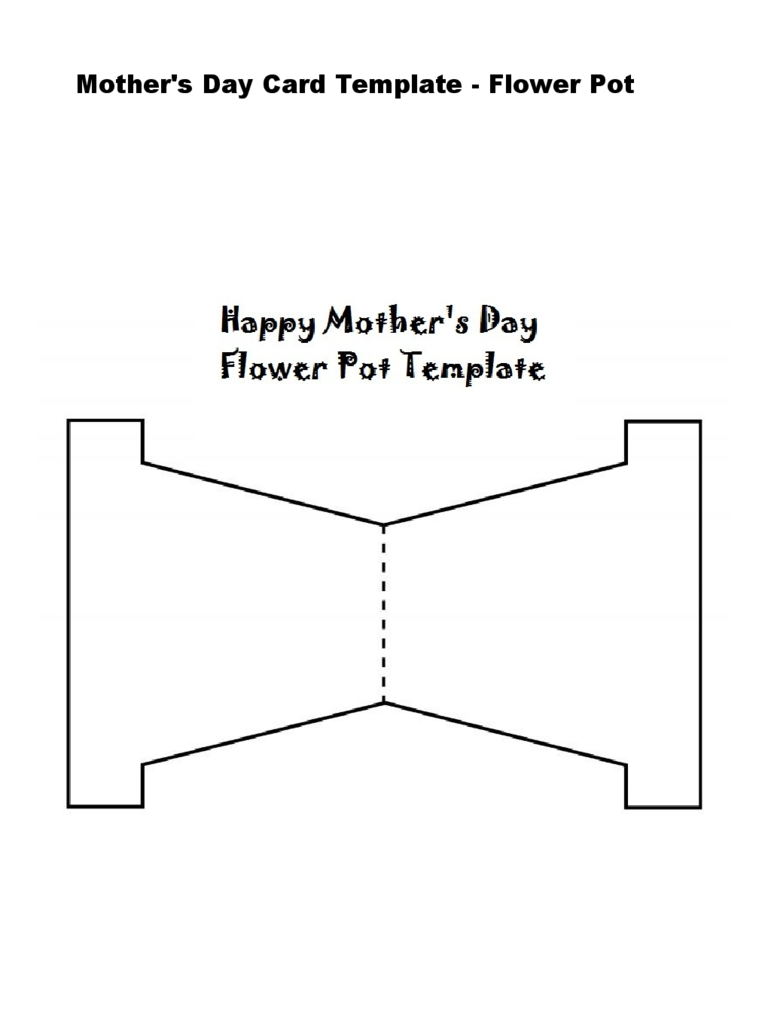 Mother's Day Flower Pot Craft Edit, Fill, Sign Online Handypdf