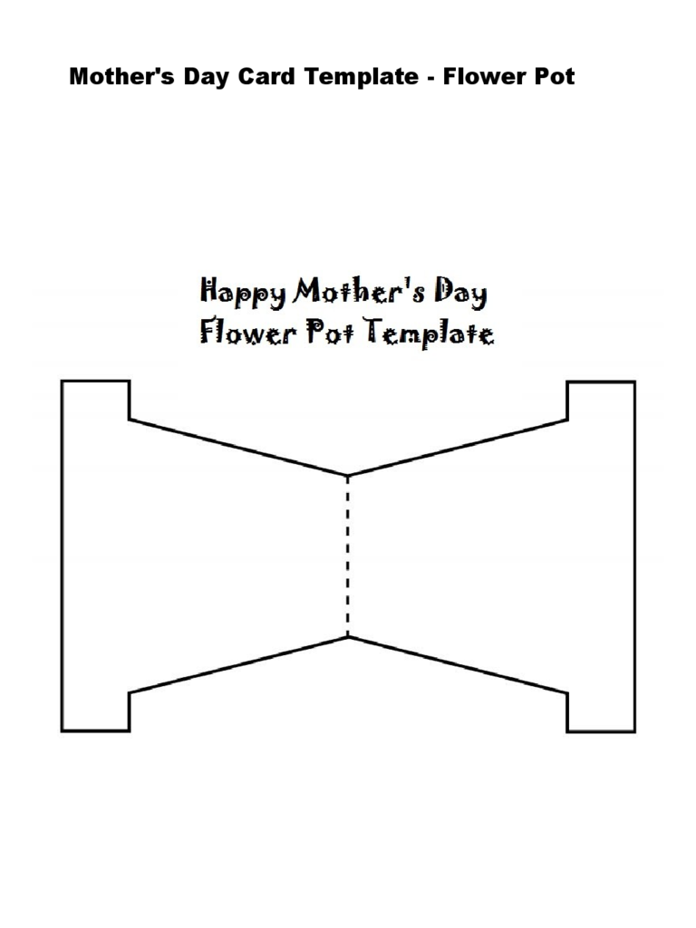 Mother s Day Flower Pot Craft Edit Fill Sign Online Handypdf