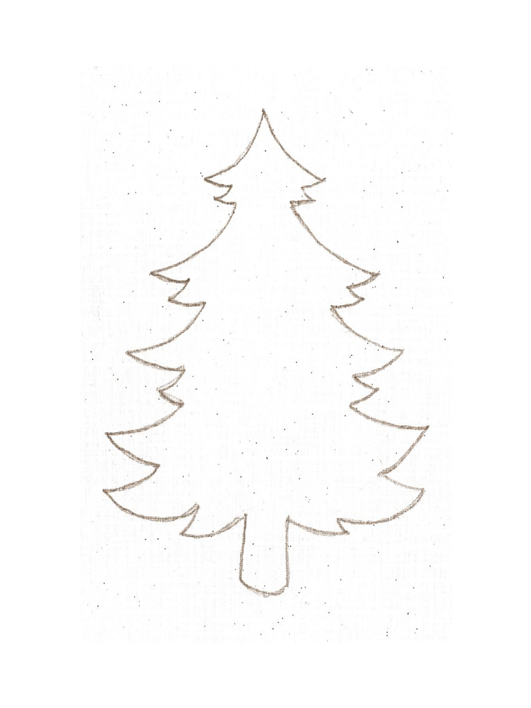 Printable Christmas Tree Example