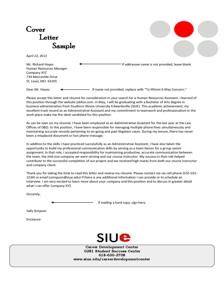 Administrative Assitant Cover Letter from handypdf.com