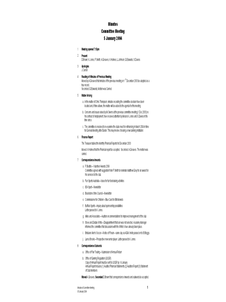 2024 Meeting Minutes Template Fillable Printable Pdf vrogue.co