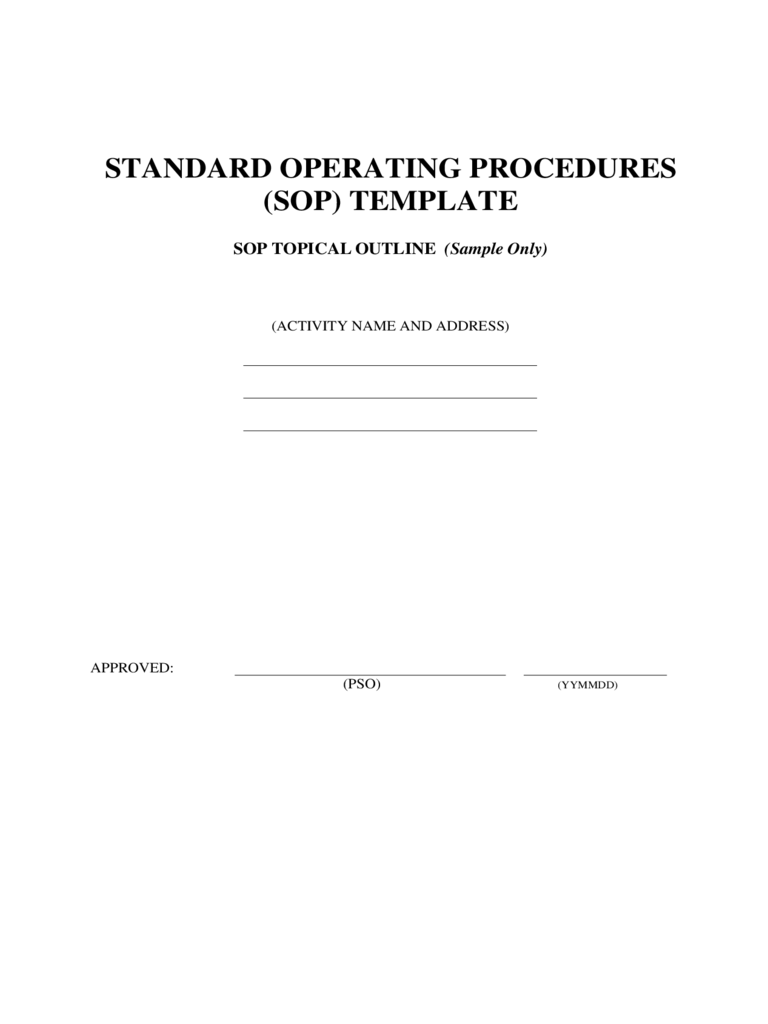 2023 Sop Template Fillable Printable Pdf And Forms Handypdf 0048