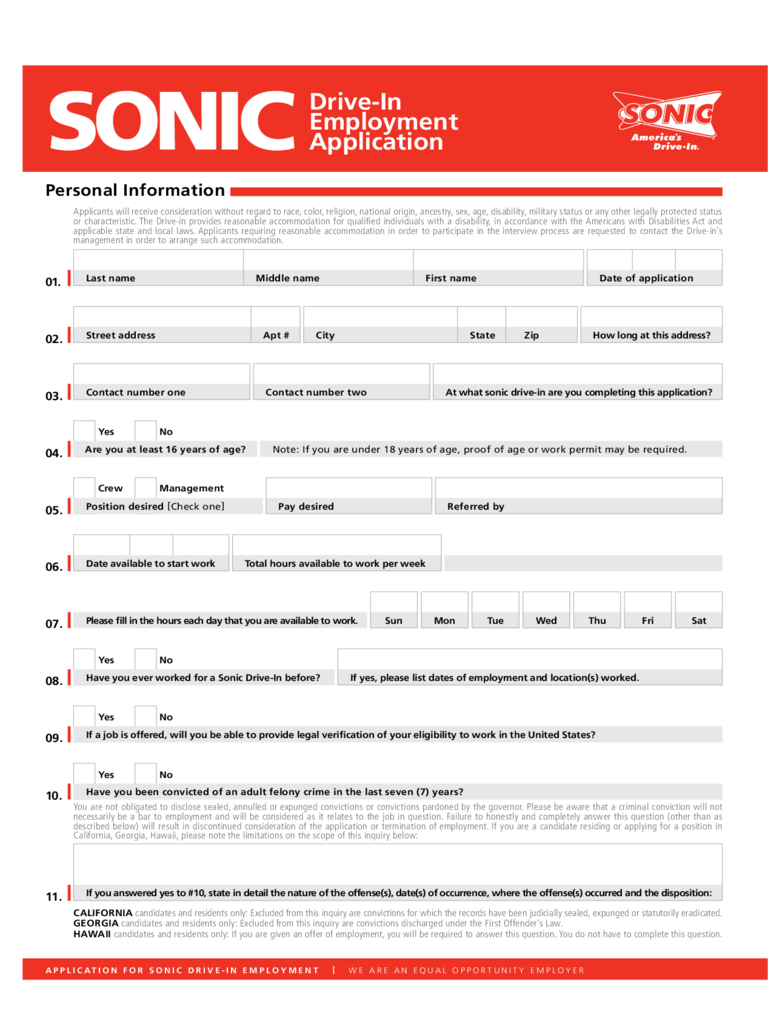 sonic-drive-in-employment-application-form-edit-fill-sign-online-handypdf