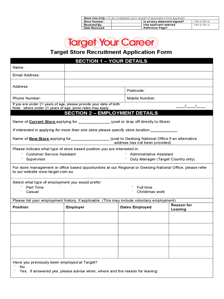 2023-department-store-job-application-form-fillable-printable-pdf