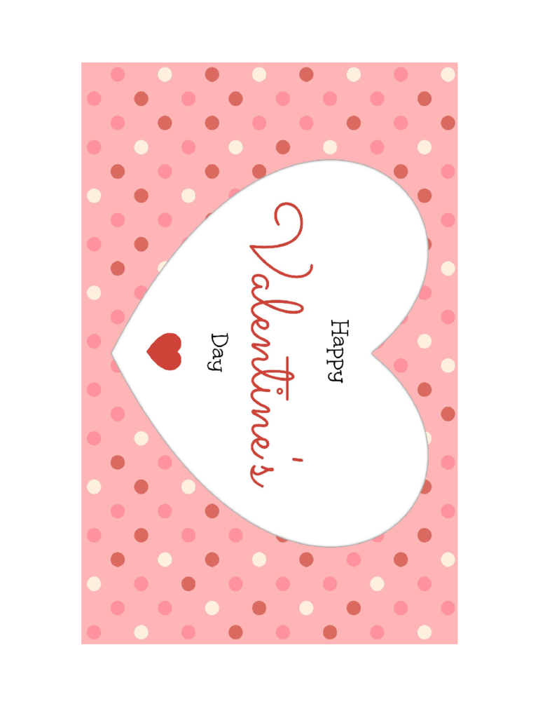 2022 Valentine s Day Card Template Fillable Printable PDF Forms 