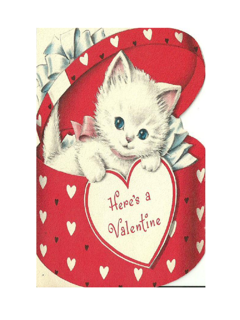 2023 Valentine s Day Card Template Fillable Printable PDF Forms 