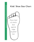 2024 Shoe Size Chart - Fillable, Printable PDF & Forms | Handypdf