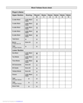 2024 Yahtzee Score Sheet - Fillable, Printable PDF & Forms | Handypdf