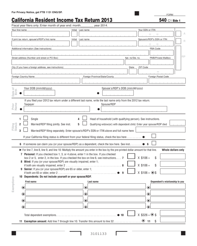 2013-form-540-california-resident-income-tax-return-edit-fill