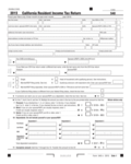 2015 Form 540 - California Resident Income Tax Return - Edit, Fill ...