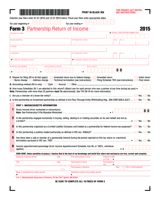 Form 3 2015