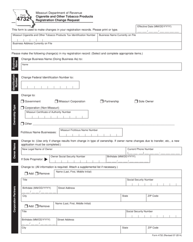 Form 4732