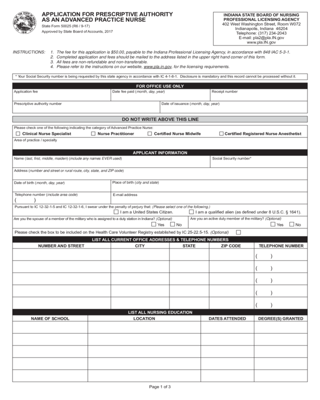 Form 50025