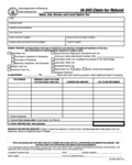 Iowa Dot Refund Form