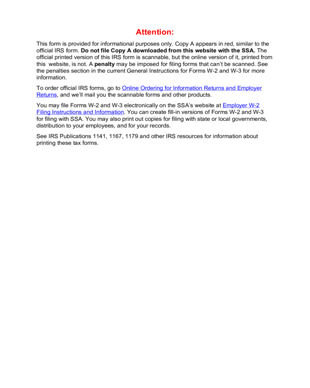 2016 Form W-3