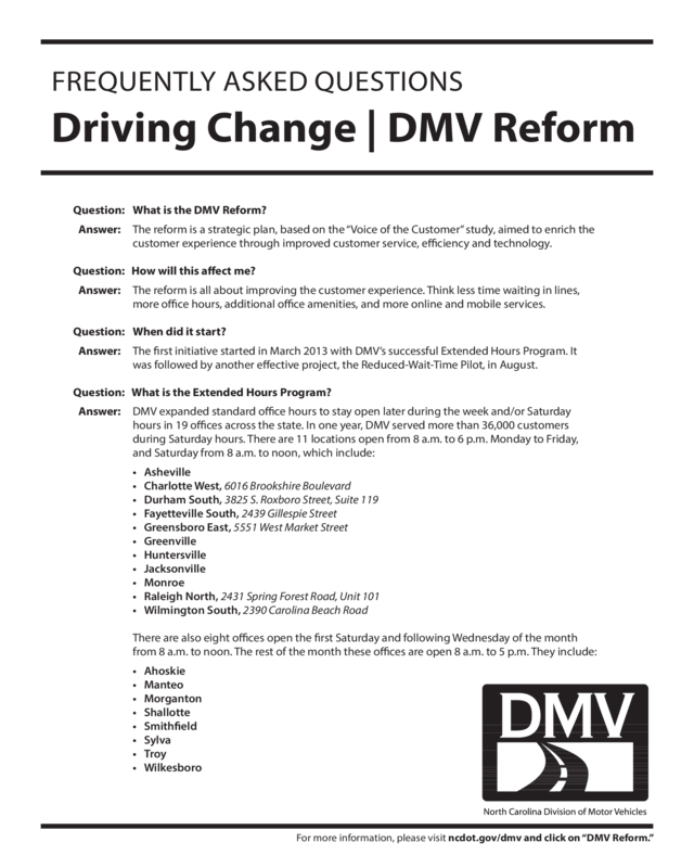 Driving Change | Dmv Reform