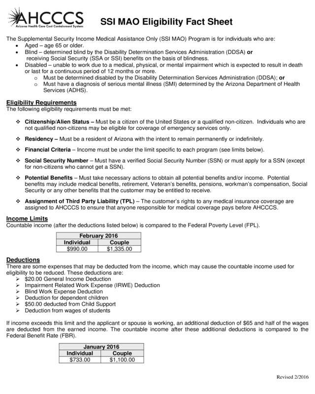 Ssi Mao Eligibility Fact Sheet09162011