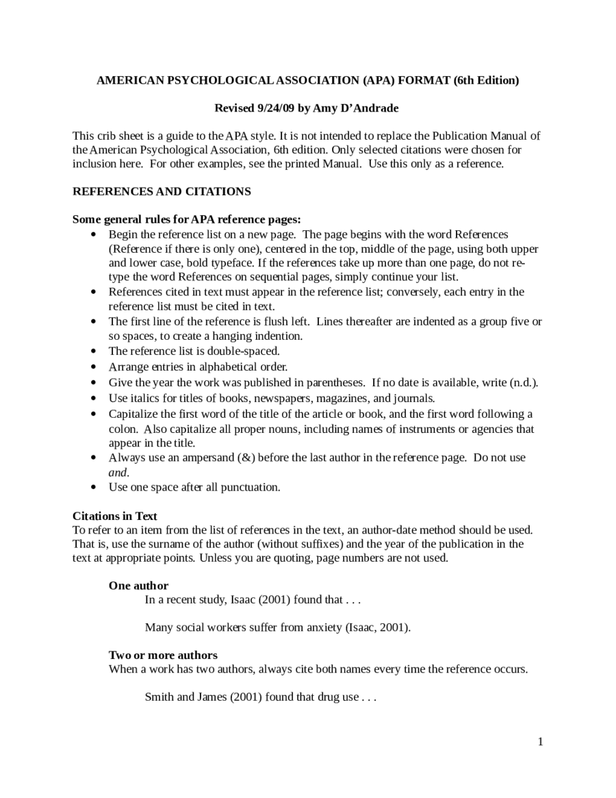 american psychological association dissertation